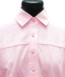 Leon Levin Womens Short Sleeve Banded Bottom 104 Carnation
