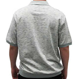 Safe Harbor Allover Banded Bottom Shirt - 112066