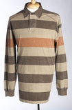 Cotton Traders L/S Pigment Dyed Horizontal Stripe Knit