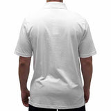 Palmland Solid Textured Short Sleeve Knit -White