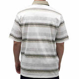 Palmland Club S/S Tailored Collar Pocketed Knit - 6050-440 TAUPE