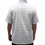 Palmland Club S/S Tailored Collar Pocketed Knit - 6050-442 LIGHT BLUE