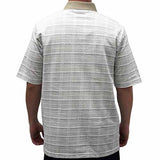 Palmland Club S/S Tailored Collar Pocketed Knit - 6050-442 TAUPE