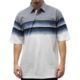 Palmland Club S/S Tailored Collar Pocketed Knit - 6050-447 NAVY
