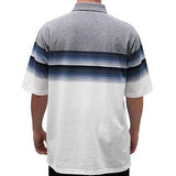 Palmland Club S/S Tailored Collar Pocketed Knit - 6050-447 NAVY