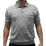 Safe Harbor Short Sleeve Banded Bottom Shirt 6070-244 Grey