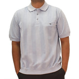 Classic By Palmland Short Sleeve Banded Bottom Shirt 6070-245 Light Blue