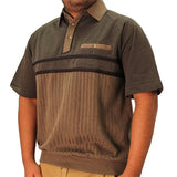 Classics by Palmland French Terry Short Sleeve Banded Bottom Shirt - 6090-450 Olive