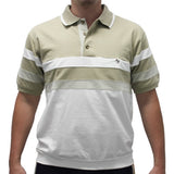 Safe Harbor Allover Short Sleeve Banded Bottom Shirt 6190-140