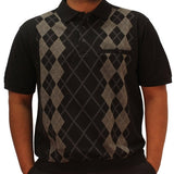 Safe Harbor Short Sleeve Banded Bottom Shirt 6190-147 Black