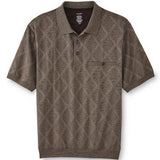 Safe Harbor Diamond Short Sleeve Banded Bottom Shirt - Bootstrap