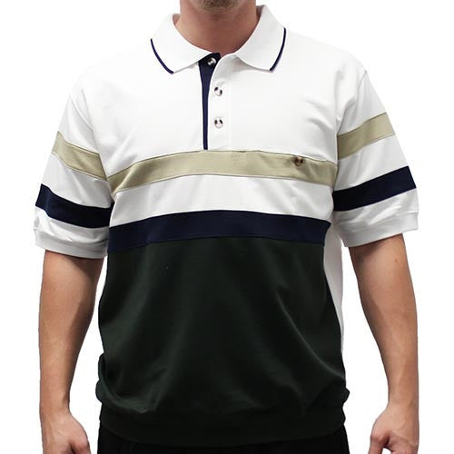 Classic by Palmland Short Sleeve Banded Bottom Shirt 6190-180
