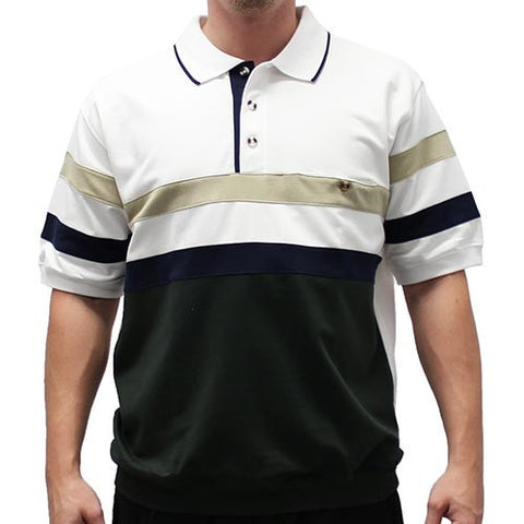 Classic by Palmland Short Sleeve Banded Bottom Shirt 6190-180