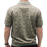 Safe Harbor Short Sleeve Banded Bottom Shirt 6191-349BT - Khaki