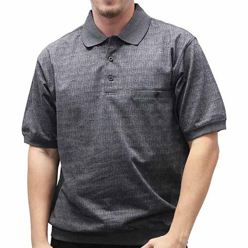 Safe Harbor Allover Banded Bottom Shirt - 6191-358