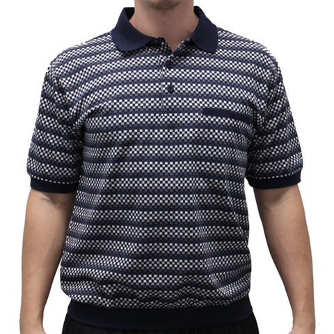 Safe Harbor Allover Banded Bottom Shirt - 6191-400