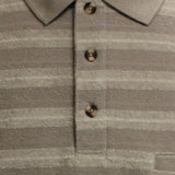 Safe Harbor Allover Long Sleeve Banded Bottom Shirt 6198-100 Natural