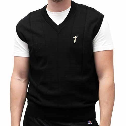 Men's Pullover Vest with embroidery