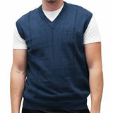 Men's Pullover Vest with embroidery