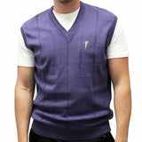 Men's Pullover Vest with embroidery