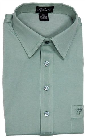 Merola Short Sleeve Pocket Polo Shirt - Sage